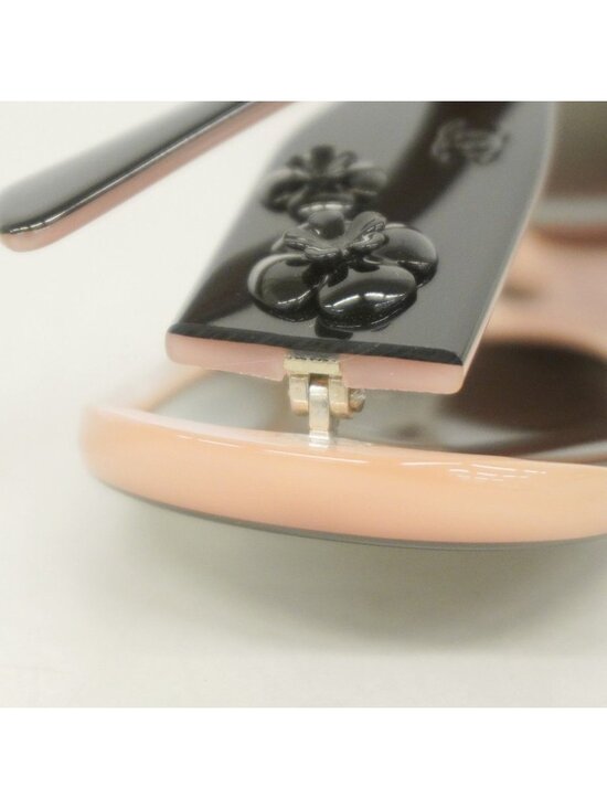 Chanel Sunglasses Camellia Acetate Black Pink Silver Eyewear main image 4